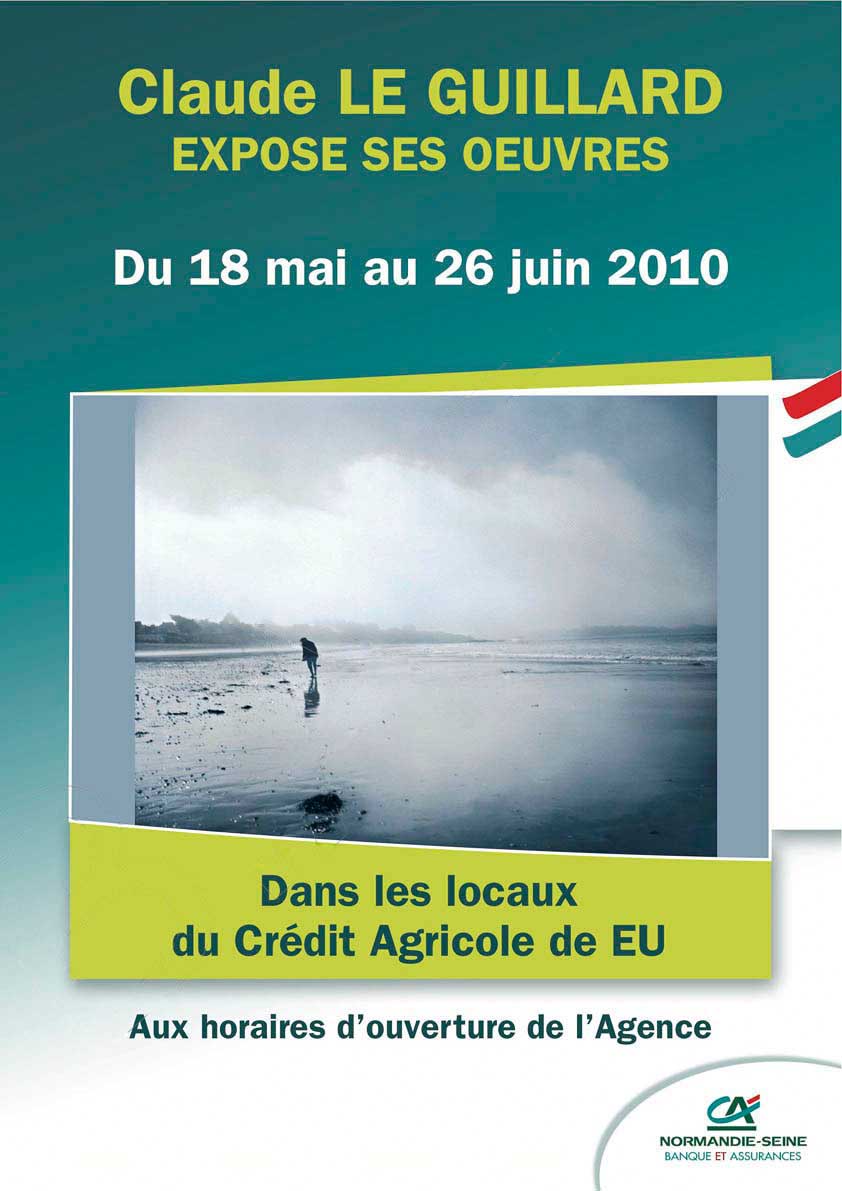Rivages de la Bretagne au Nord-Pas-de-Calais, exposition photos de claude le guillard, à Eu