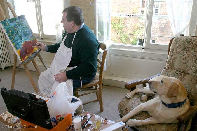 Bertrand Laurent, curé et artiste peintre