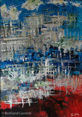 Tableau de Bertrand Laurent, curé et artiste peintre