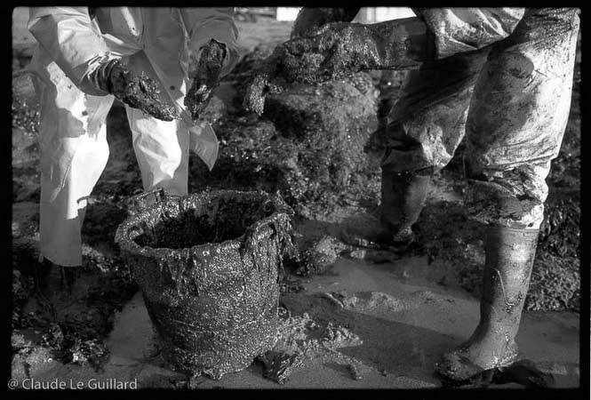 marée noire de l'Erika, Le Croisic, 29/12/1999