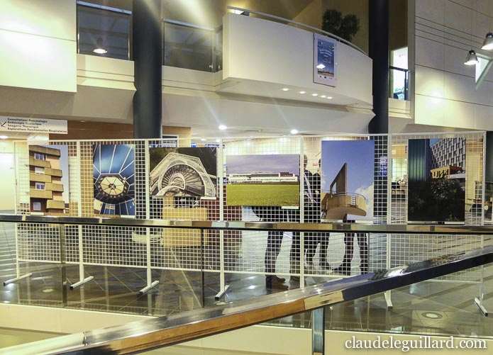 Exposition des photos du livre Bretagne Terre Hospitalière à l'Hospital de Pontchaillou à Rennes