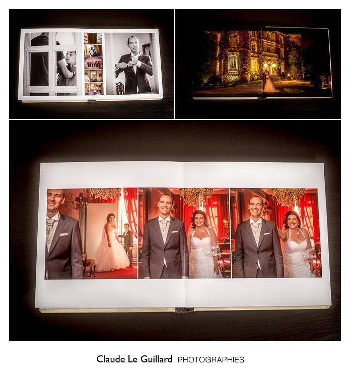 mise en page d'un livre de mariage