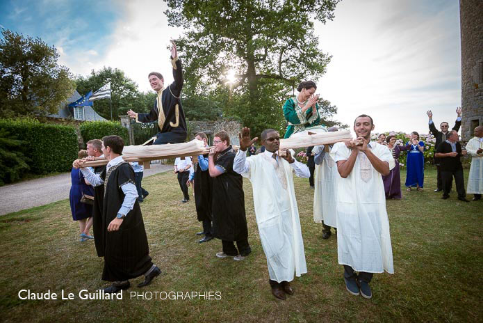 mariage franco-marocain au château de montmuran