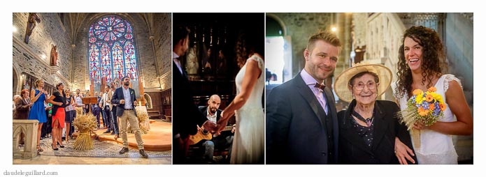 exemple mise en page livre mariage thème bohème chic