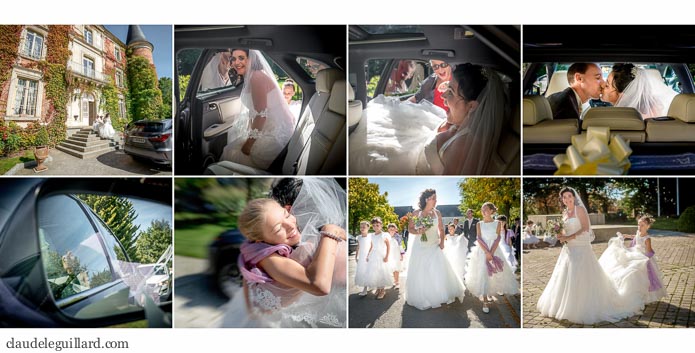 mise en page livre mariage romantique au chateau d'apigné