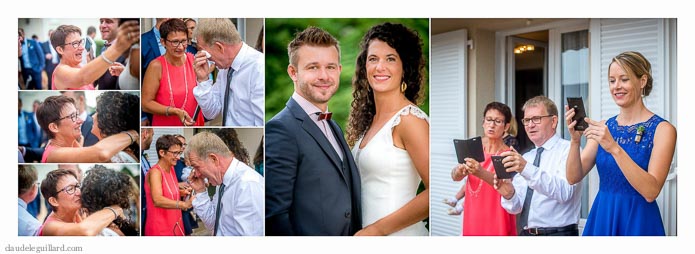 exemple mise en page livre mariage thème bohème chic