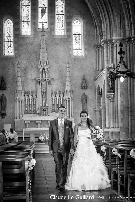 mariage église de Médréac