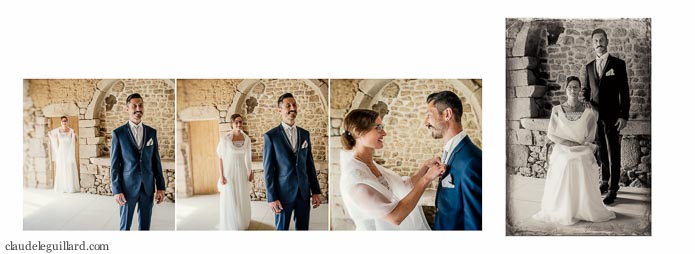 exemple mise en page livre mariage thème année 30