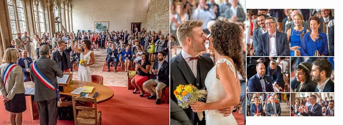 exemple mise en page livre mariage thème bohème chic