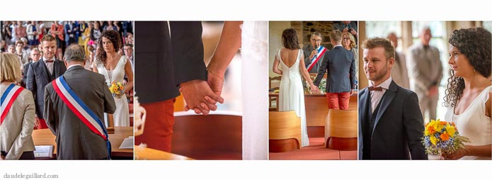 exemple mise en page livre mariage thème bohème chic