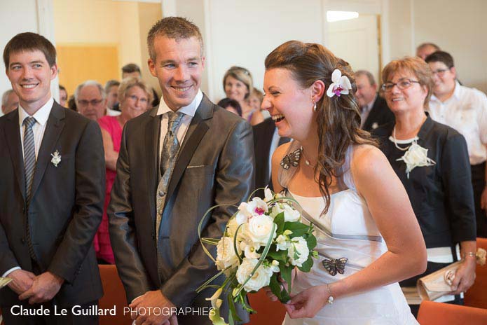 mariage à la mairie de Médréac